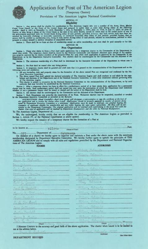 1967 Charter