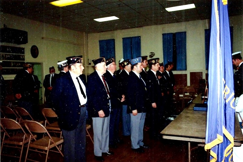 1991 Post 3 Officer Installation