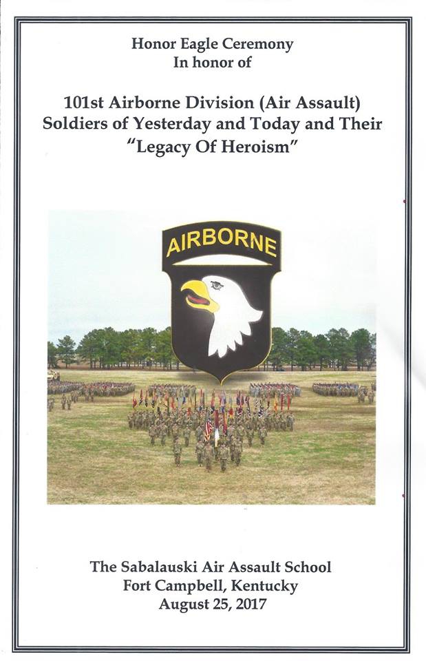 101st Airborne Divison (Air Assault) Soldiers of Yesterday and Today and Their 