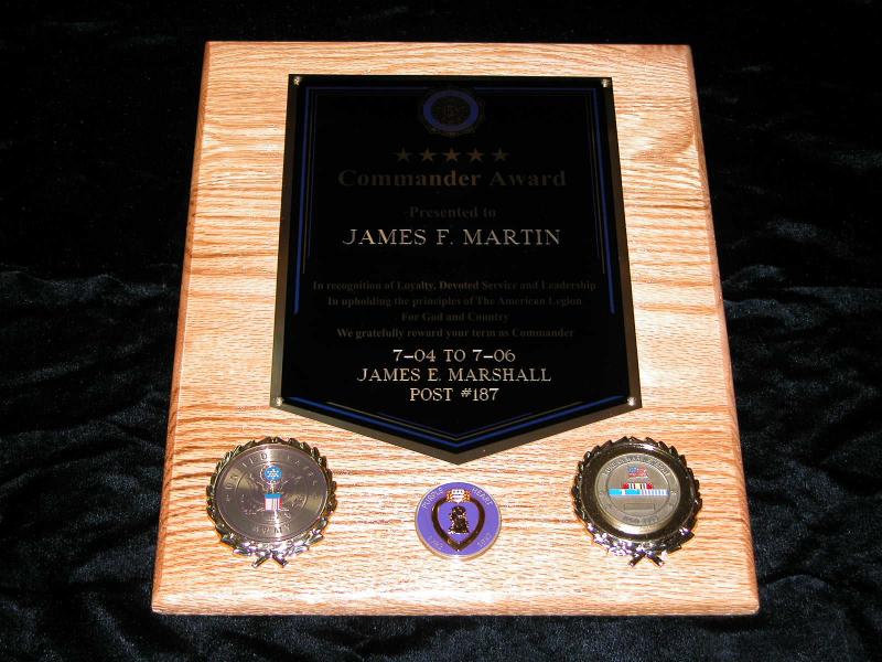 Commander Award to James Martin