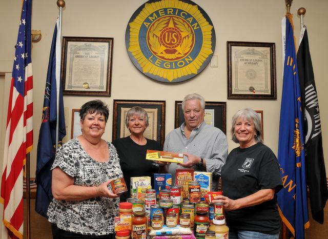 Legion supports food pantry program