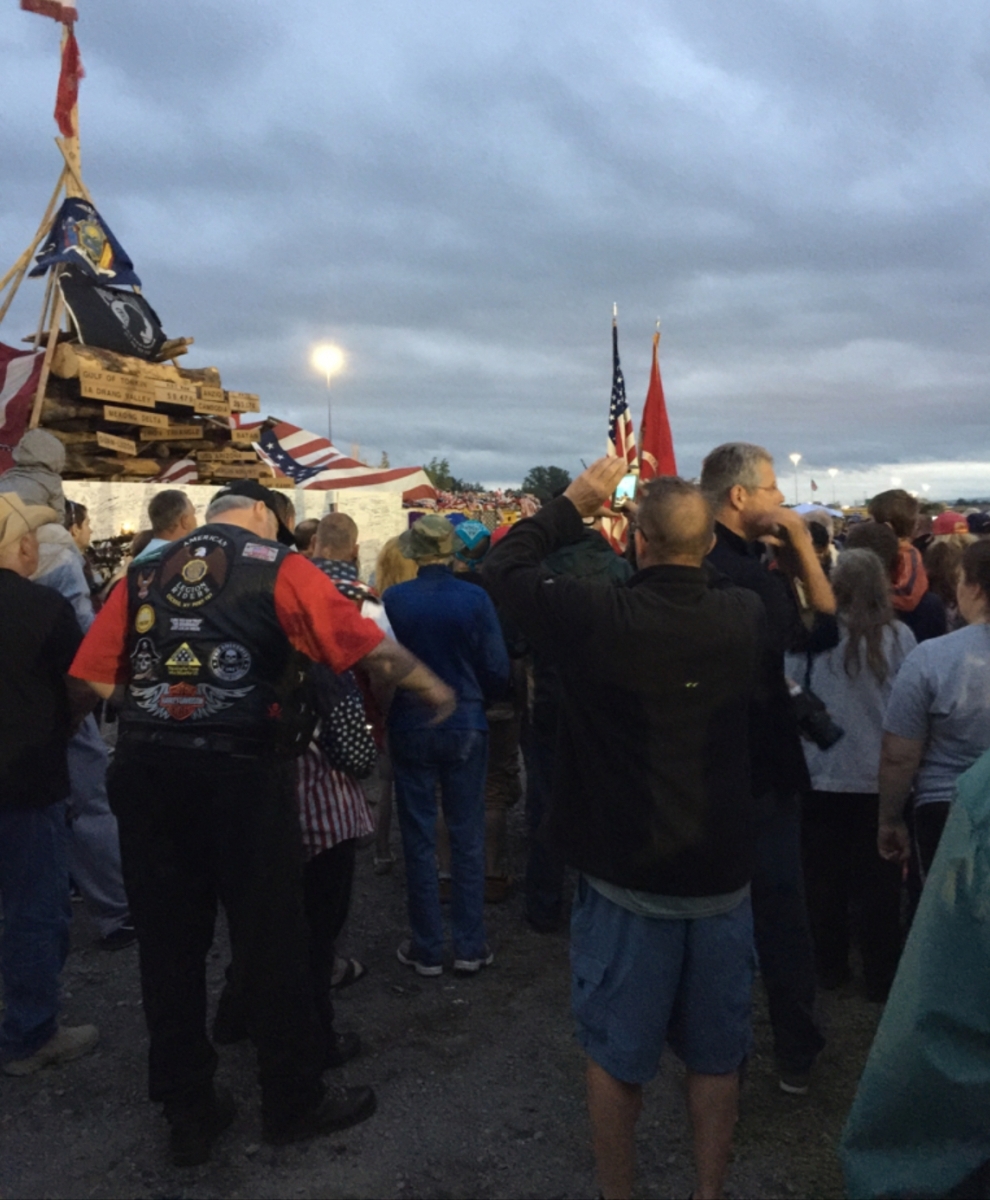 Fire Watch Syracuse Fairgrounds (parking area) 5/27/18 The American