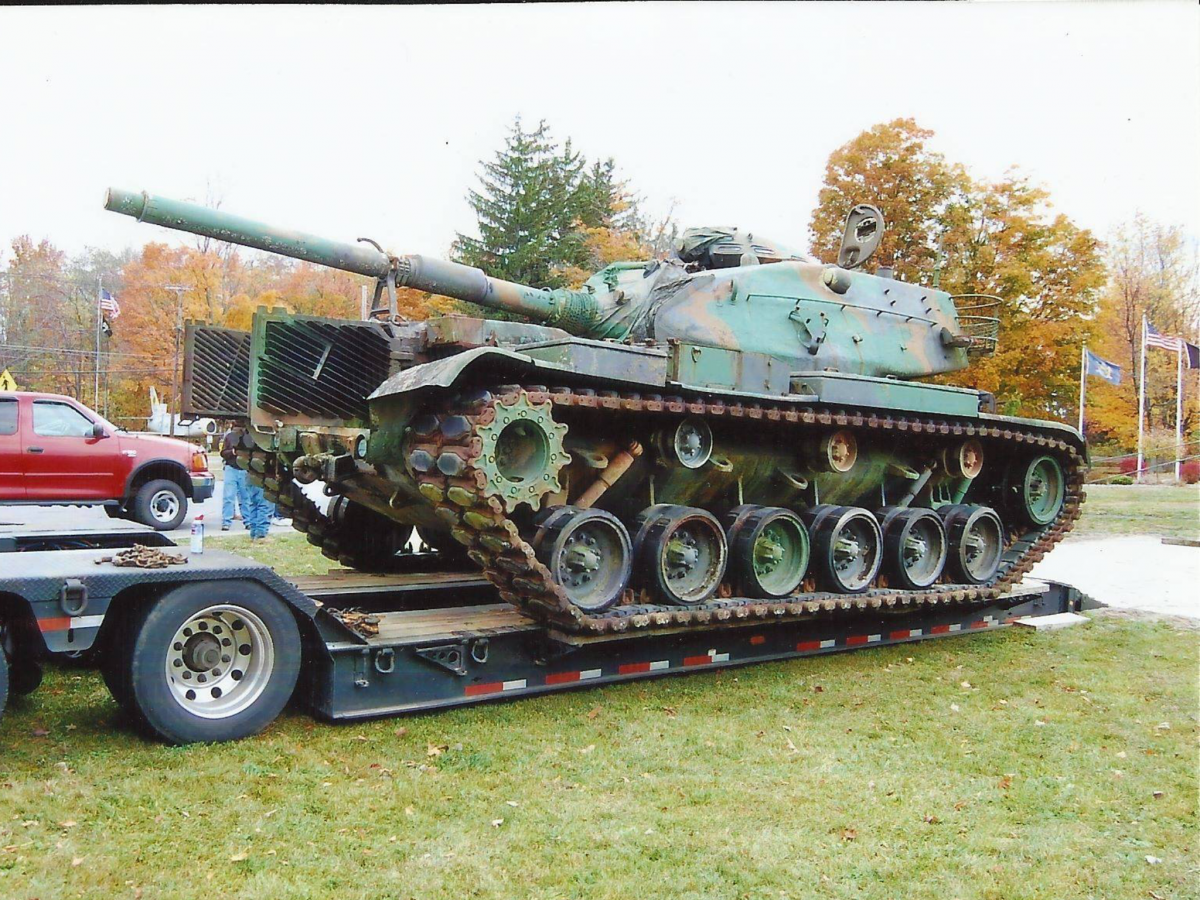 Delivery of the M60 tank 2014