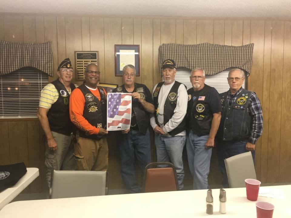 Post 170 gets American Legion Riders Charter The American Legion