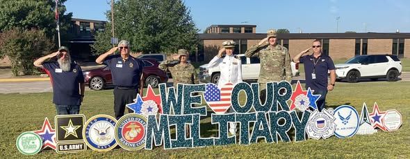 DAY ONE OF GILBERT INTERMEDIATE SCHOOL FREEDOM CELEBRATION WEEK VETERANS APPRECIATION DAY