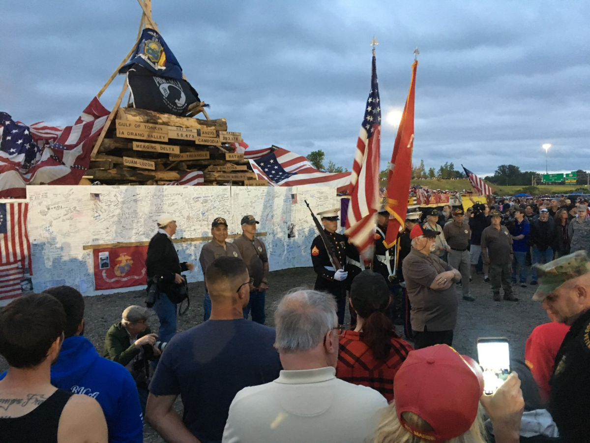 Fire Watch Syracuse Fairgrounds (parking area) 5/27/18 The American
