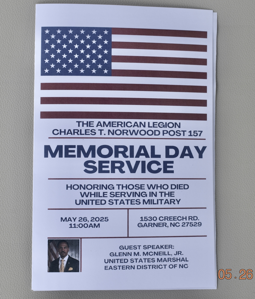 Memorial Day Service 2025