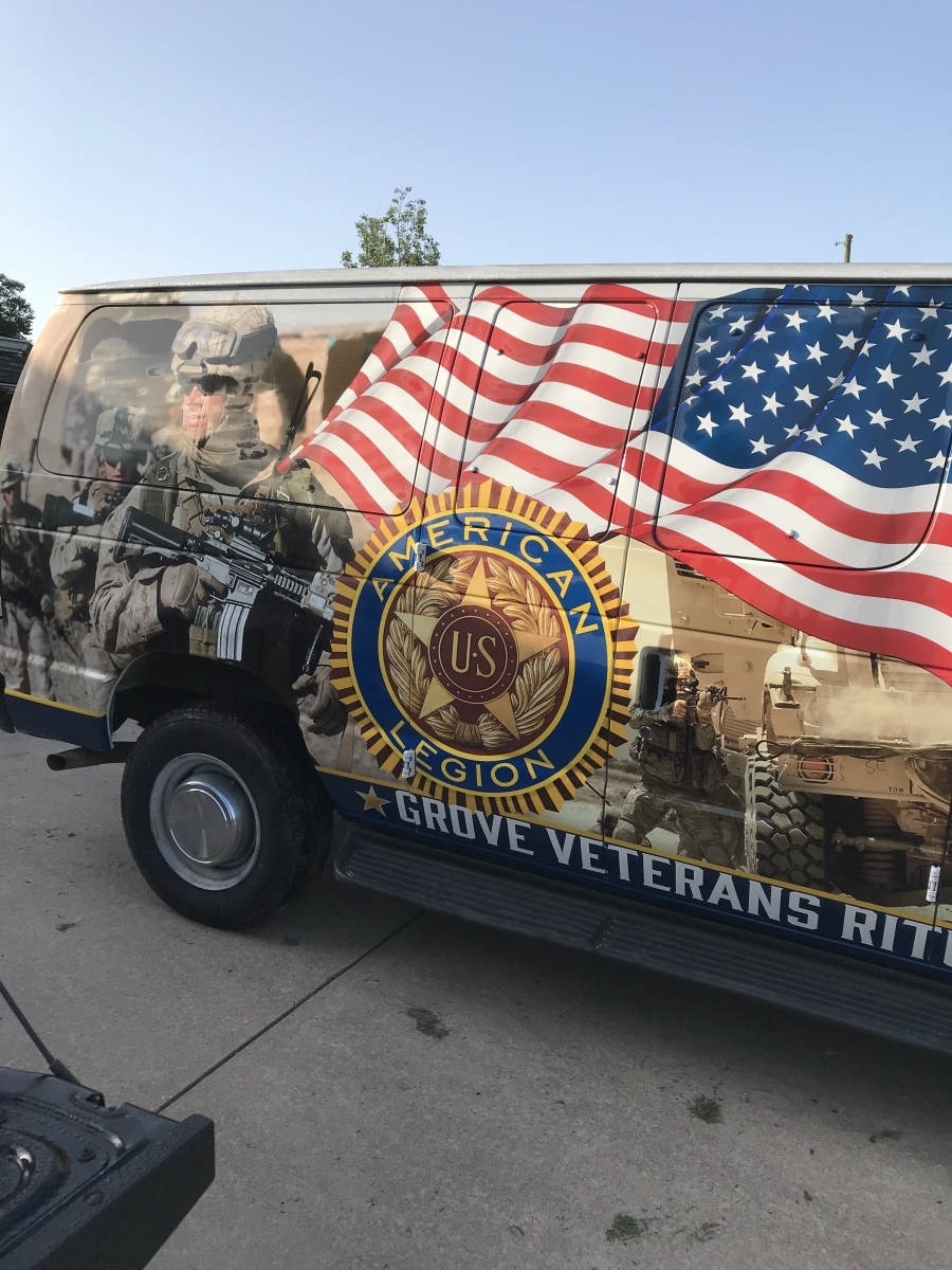 The American Legion Grove Veterans Ritual Team