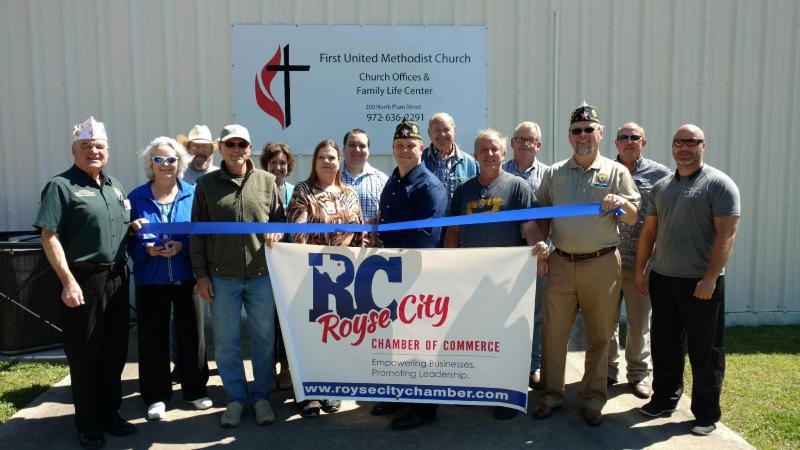 Royse City Chamber of Commerce Ribbon Cutting Ceremony