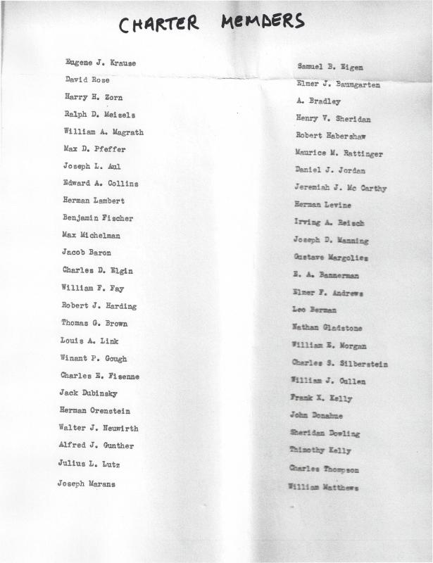 1934 Charter Members