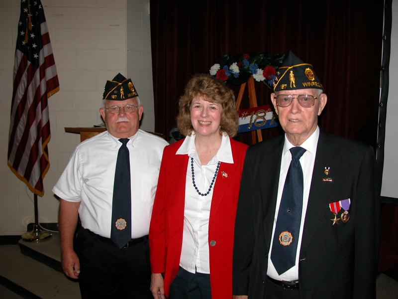 Bob Allen, Sue Chandler, and Frank Jarrell