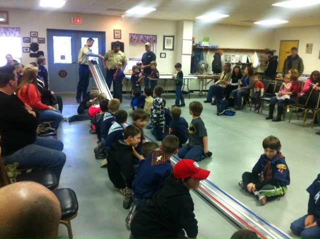 2015 Boy Scout Derby Race at the Post Building