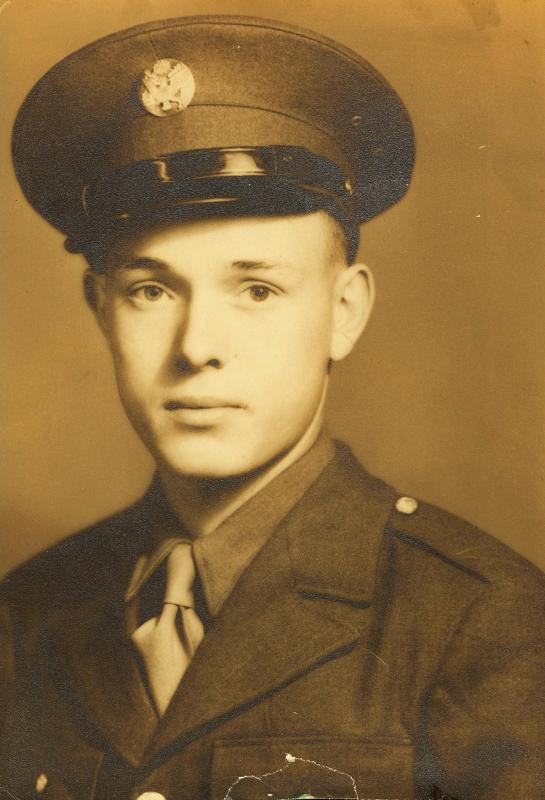 Service Photo of Frank Jarrell in 1943