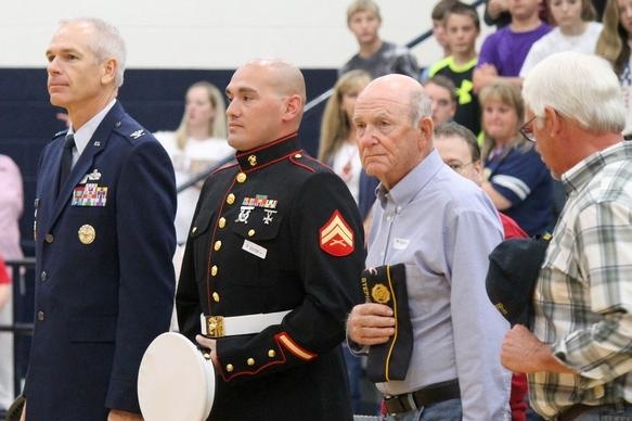 Henderson Jr. High Veterans Appreciation Day 2015