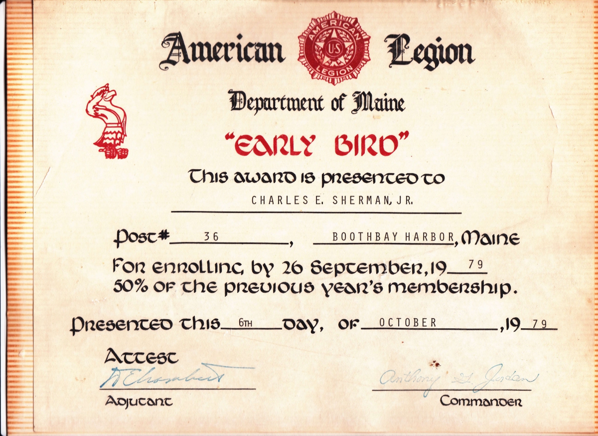 Certificates Of Appreciation Recognition Service The American 