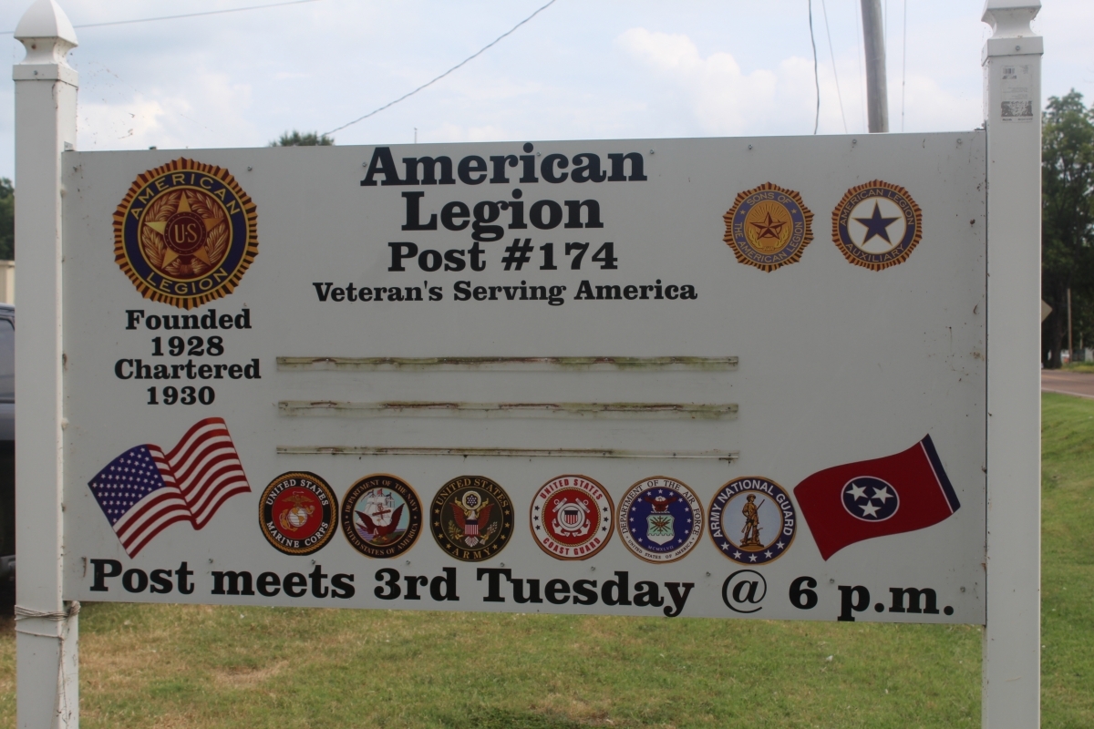 9th Dist CMDR Tour held at Tiptonville Post 174