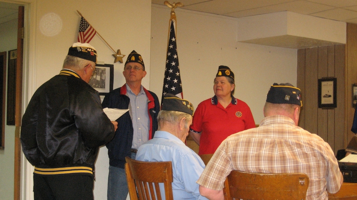 Installation of First Female Post 19 Commander