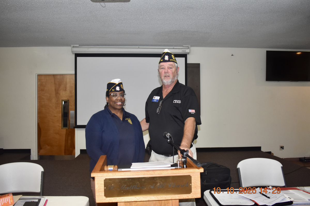 Charles T. Norwood Post 157 hosted the District 11 Fall Meeting 