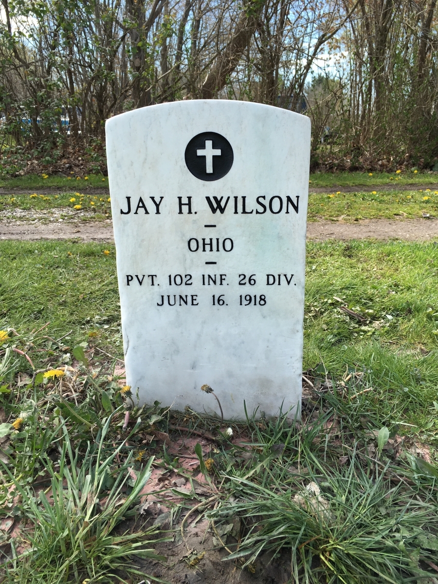 Jay Wilson's Grave-site