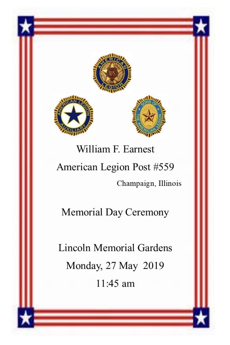 Memorial Day Ceremony 2019
