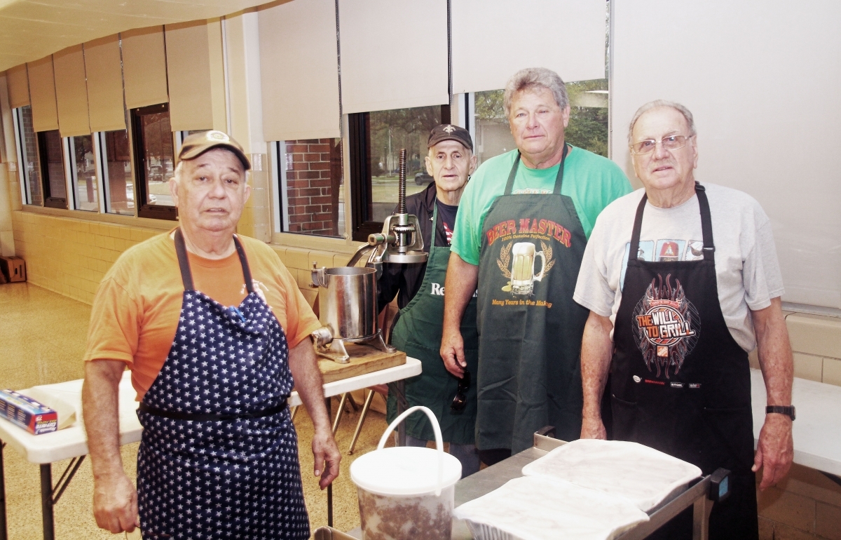 2019, 03-10. Post 307 Members doing volunteer work in community. In this case, post members volunteer to participate in the St. Joseph Cookie Sunday preparing and baking for the St. Joseph celebration on March 19, 2019.