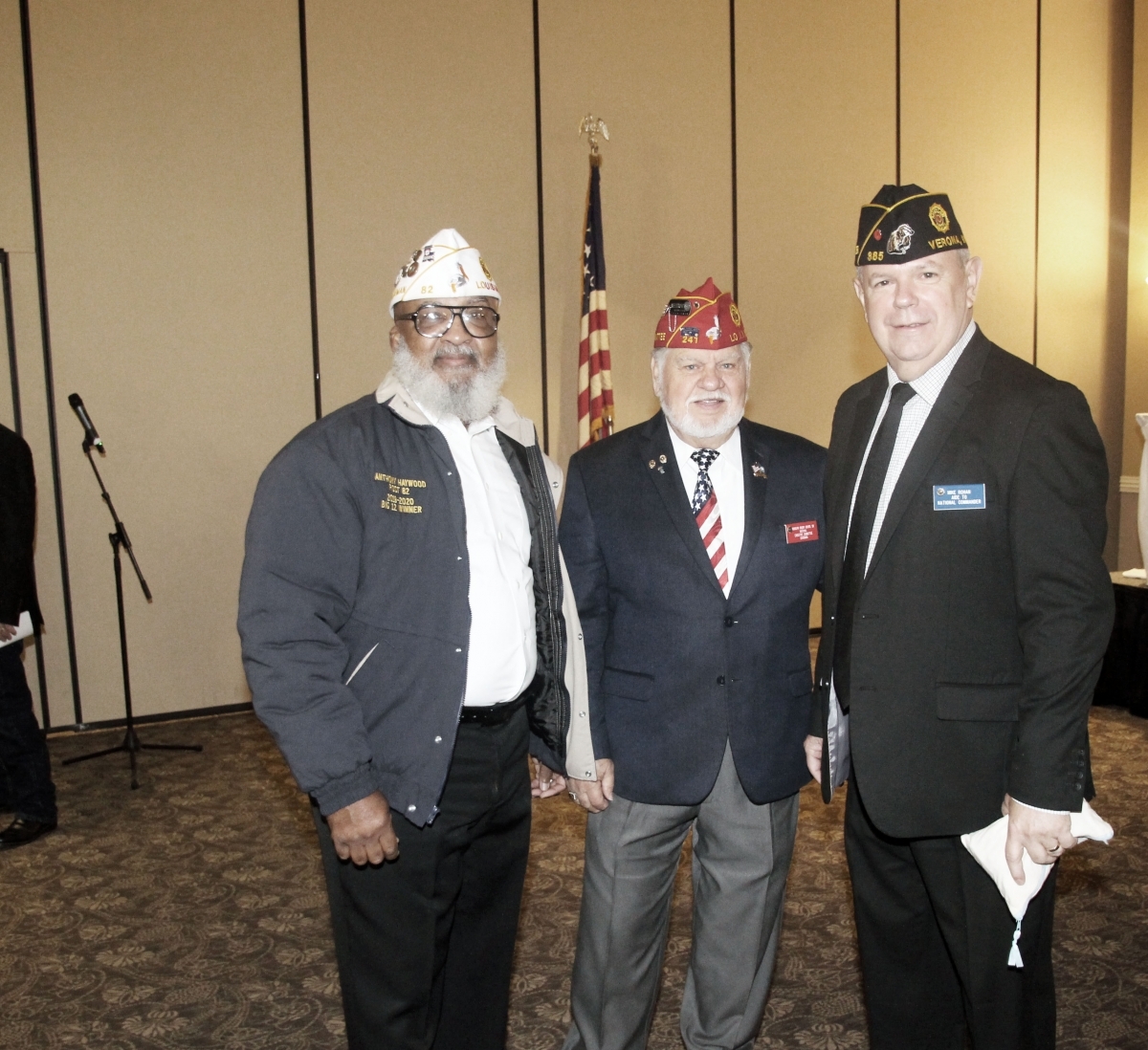 Louisiana Mid Winter Conference held in Alexandria La. with National Commander present. 