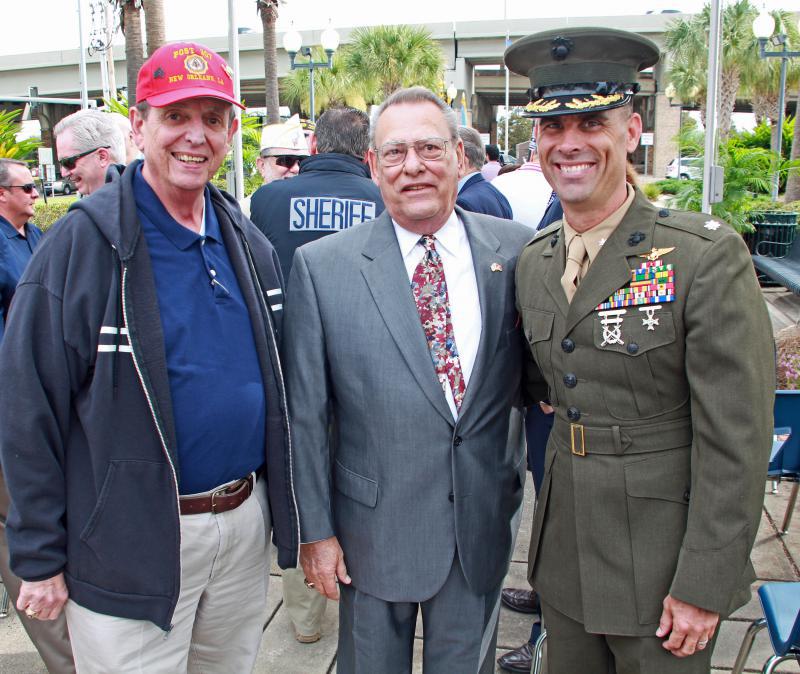 2016 November 10 Jefferson Parish celebrates Veterans day The