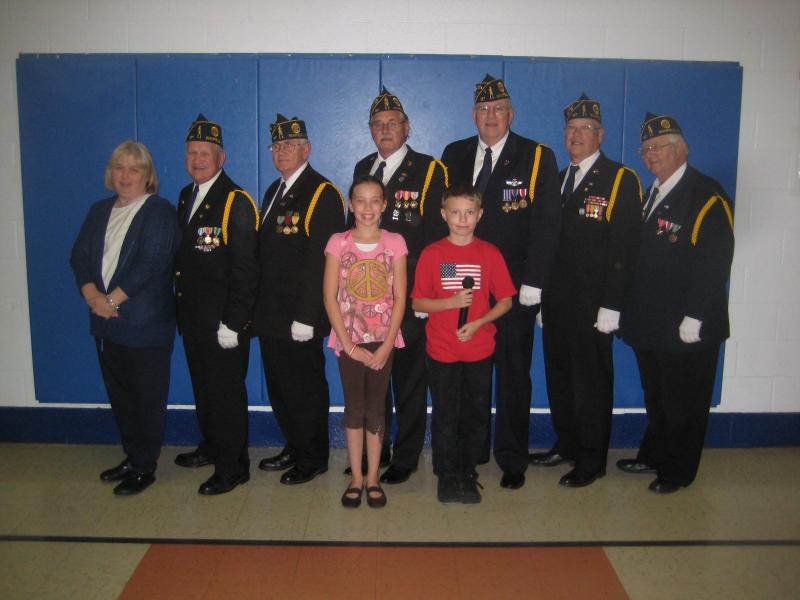 Veterans Day At Hurricane Town Elementary - 2011