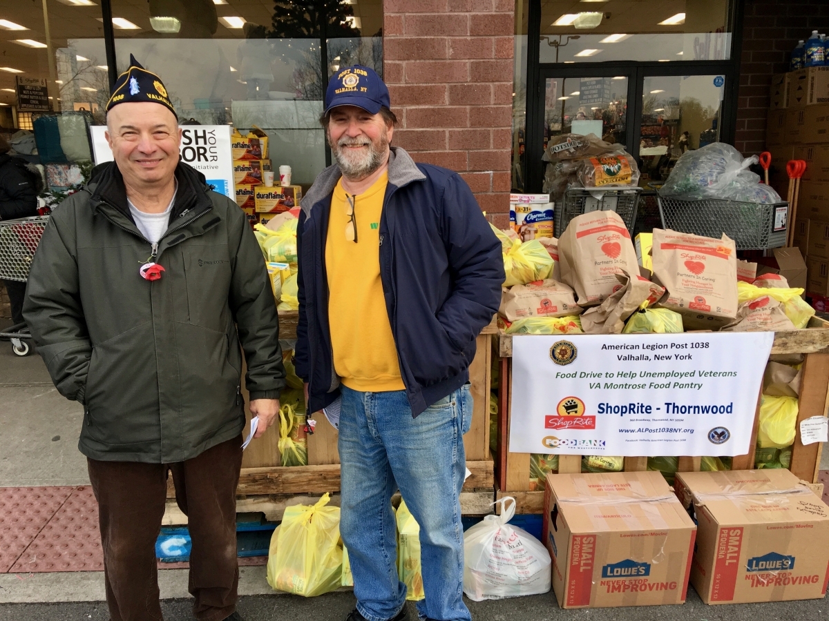 VA Montrose Food Pantry Drive 2018 - American Legion Post 1038