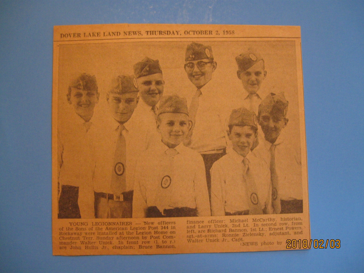 NEW S.A.L. OFFICERS(October 02, 1958)