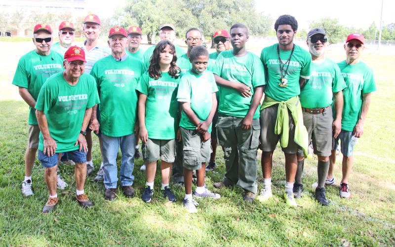 2017-05/20 Legionnaires from Post 307,366,288 and Boy Scout Troop 185 Volunteers for the Special Olympics held in Hammond La., at Southeastern College. 
