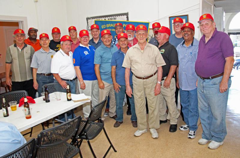 2017-05/25. Red Legion Baseball Caps distributed to existing post members and new members when they attend a post meeting. (Limit one per member.) 