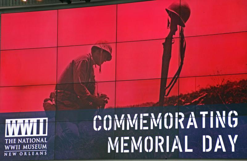 2017-05/29. Memorial Ceremony at the World War II Museum in New Orleans La. 