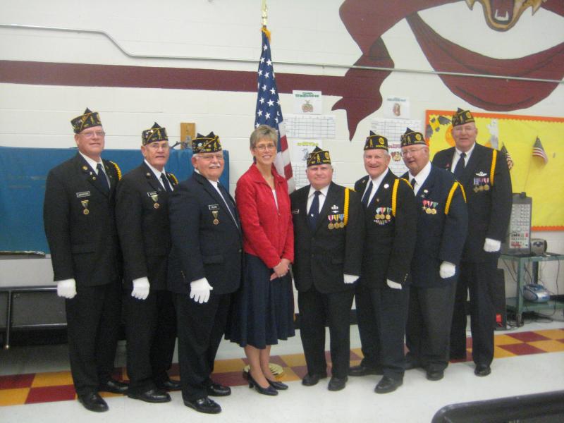 Veterans Day At George E. Weimer Elementary - St. Albans, WV