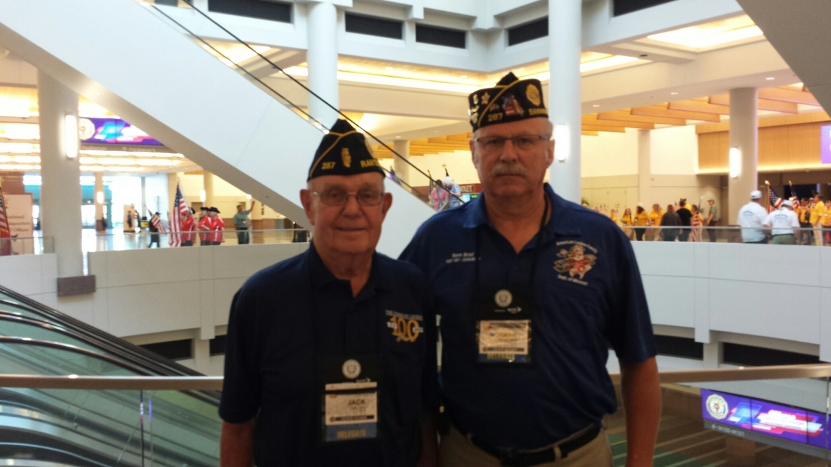 Jack Jones and Norm Brosi at the National Convention