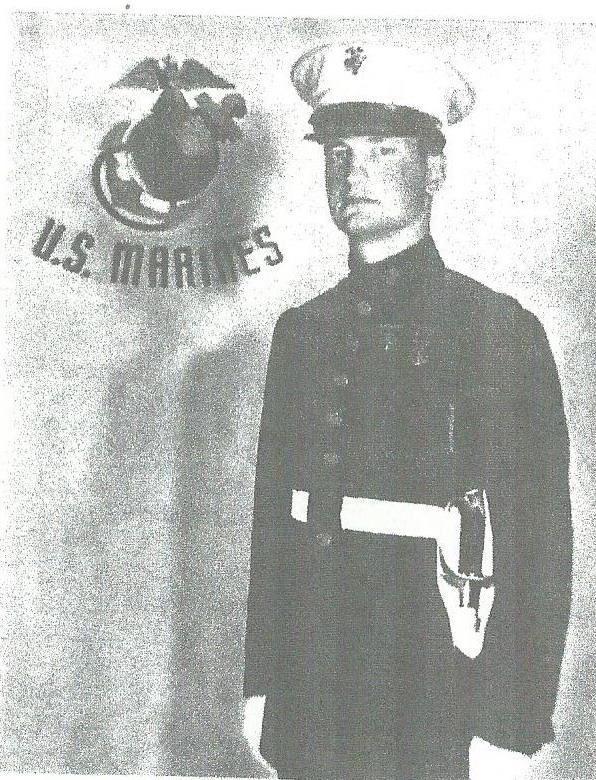 Bernard A. Weier, Marine, USS ARIZONA. 12-7-1941