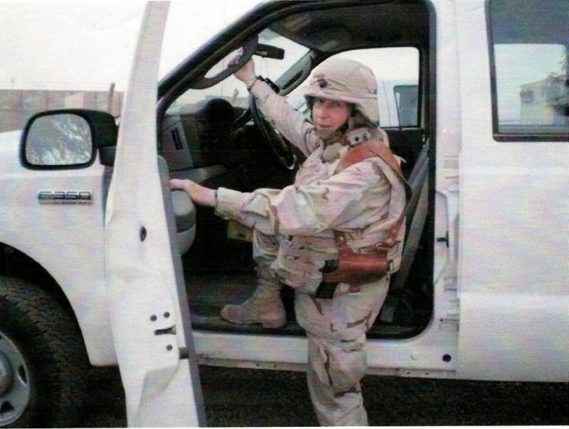 Post member LTC Wendy Tomczak deployed to Iraq 2007