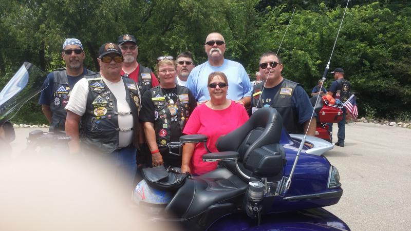 1st ever Department of Missouri Legacy Scholarship Ride by the American Legion Riders