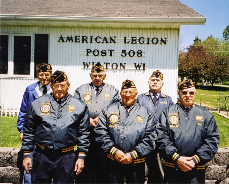 Members after a parade
