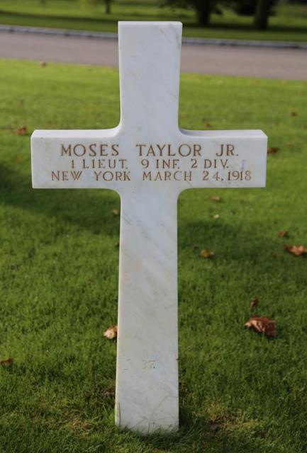 Grave of 1st Lt Moses Taylor