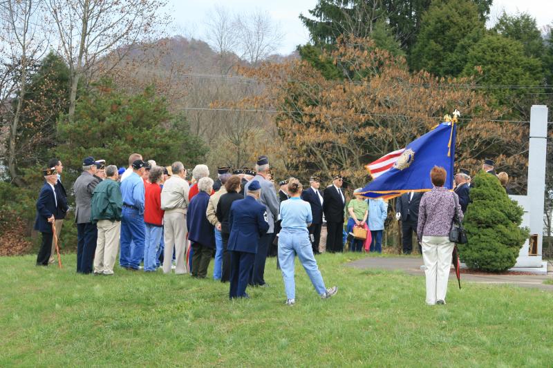 Veterans Day in Winfield, WV in 2006