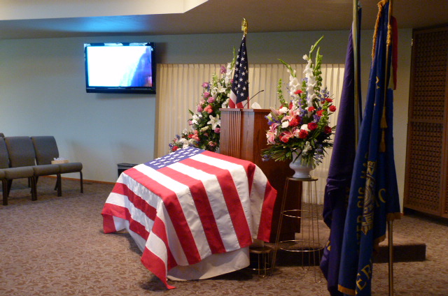 Memorial Service for 1st Vice Cmdr Bill Rollf