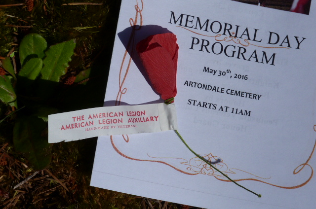 Memorial Day/Artondale Cemetery 2016