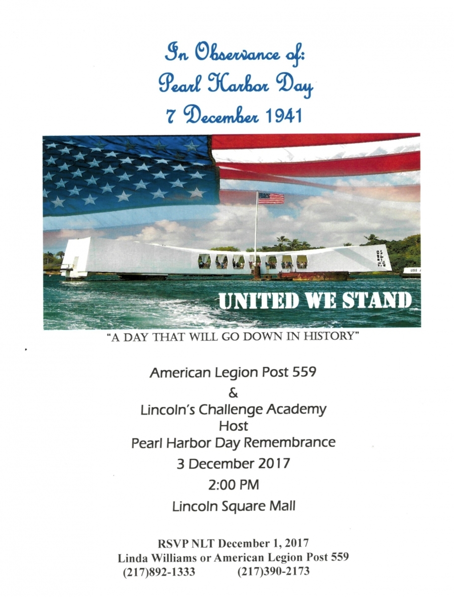 Pearl Harbor Commemorative Event (2017)