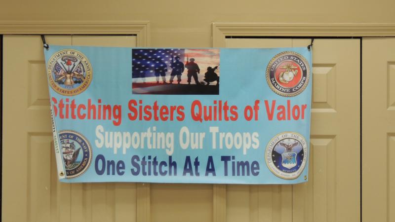 Stiching Sisters Quilts of Valor