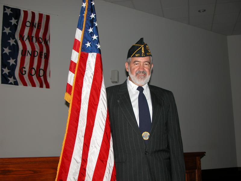 Terry Williams - Member of the Post Honor Guard