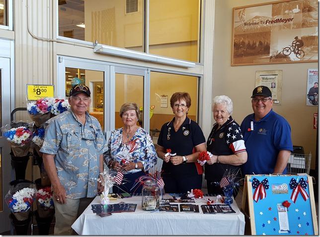 Stevens-Chute Post 4 and Unit 4 Memorial Day Poppy Distribution and Awareness (May 27-29, 2017)