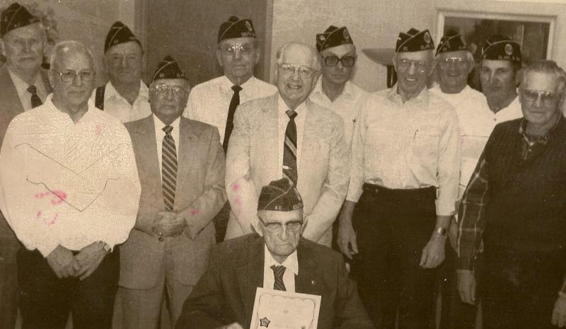 Glen Levitt Celebrates 75 years as a Legion Member