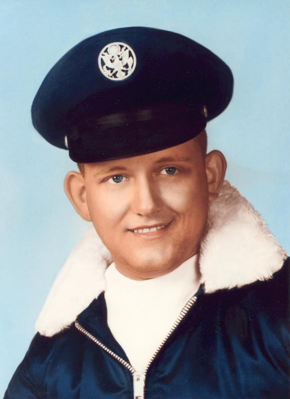 Gary Lee Lane in 1966 at Lackland Air Force Base