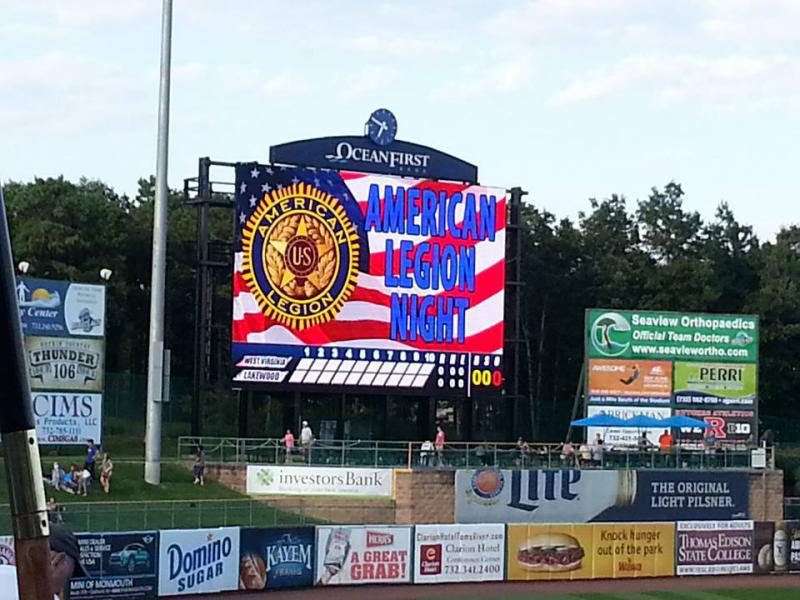 Legion Night at the Blue Claws